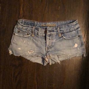 Jean shorts